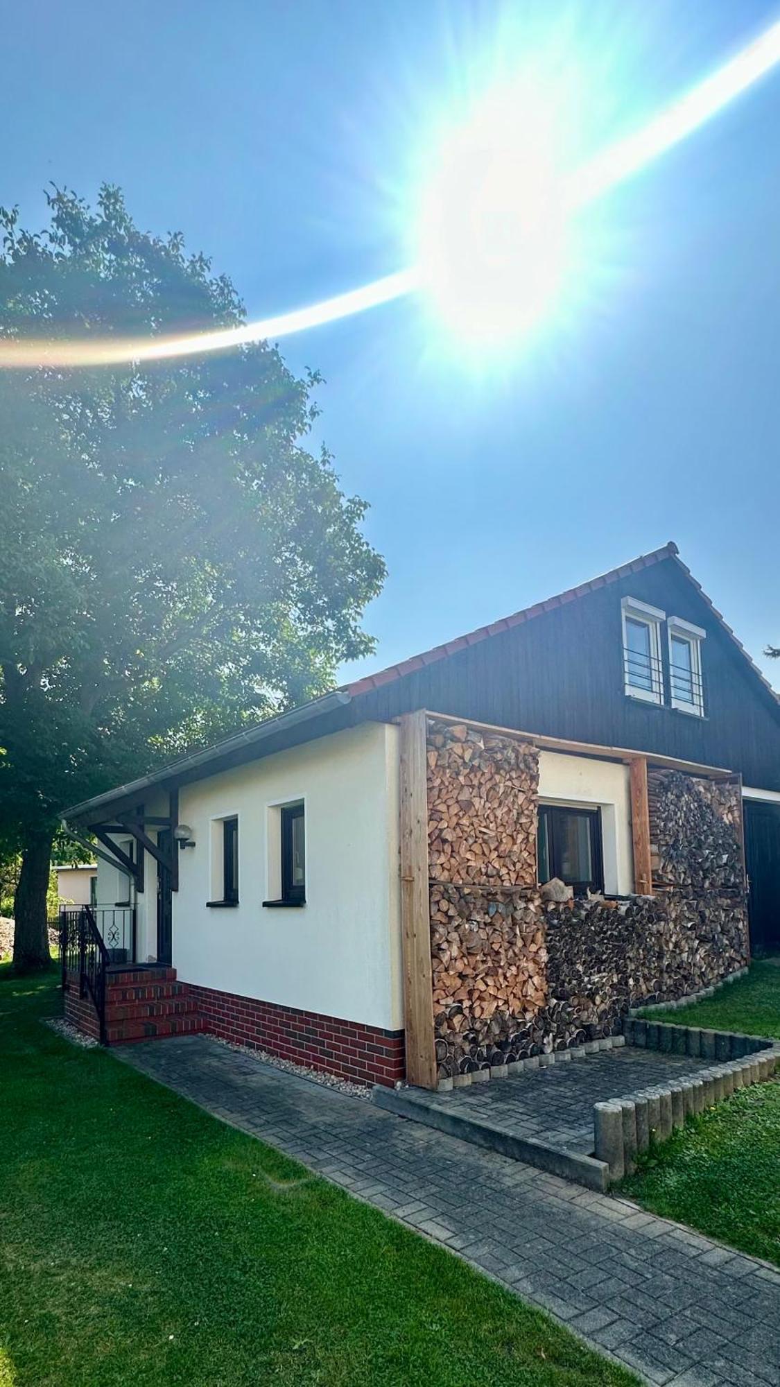 Bungalow Am Nussbaum Olbersdorf Exterior foto